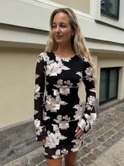Olivia kjole mønstret