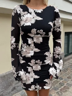 Olivia kjole mønstret