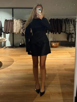 Ophelia glimmerkjole sort