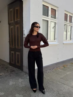 Sabrina cardigan mørkebrun