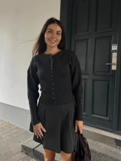 Sabrina cardigan mørkegrå