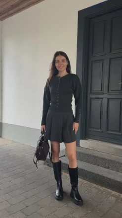 Sabrina cardigan mørkegrå