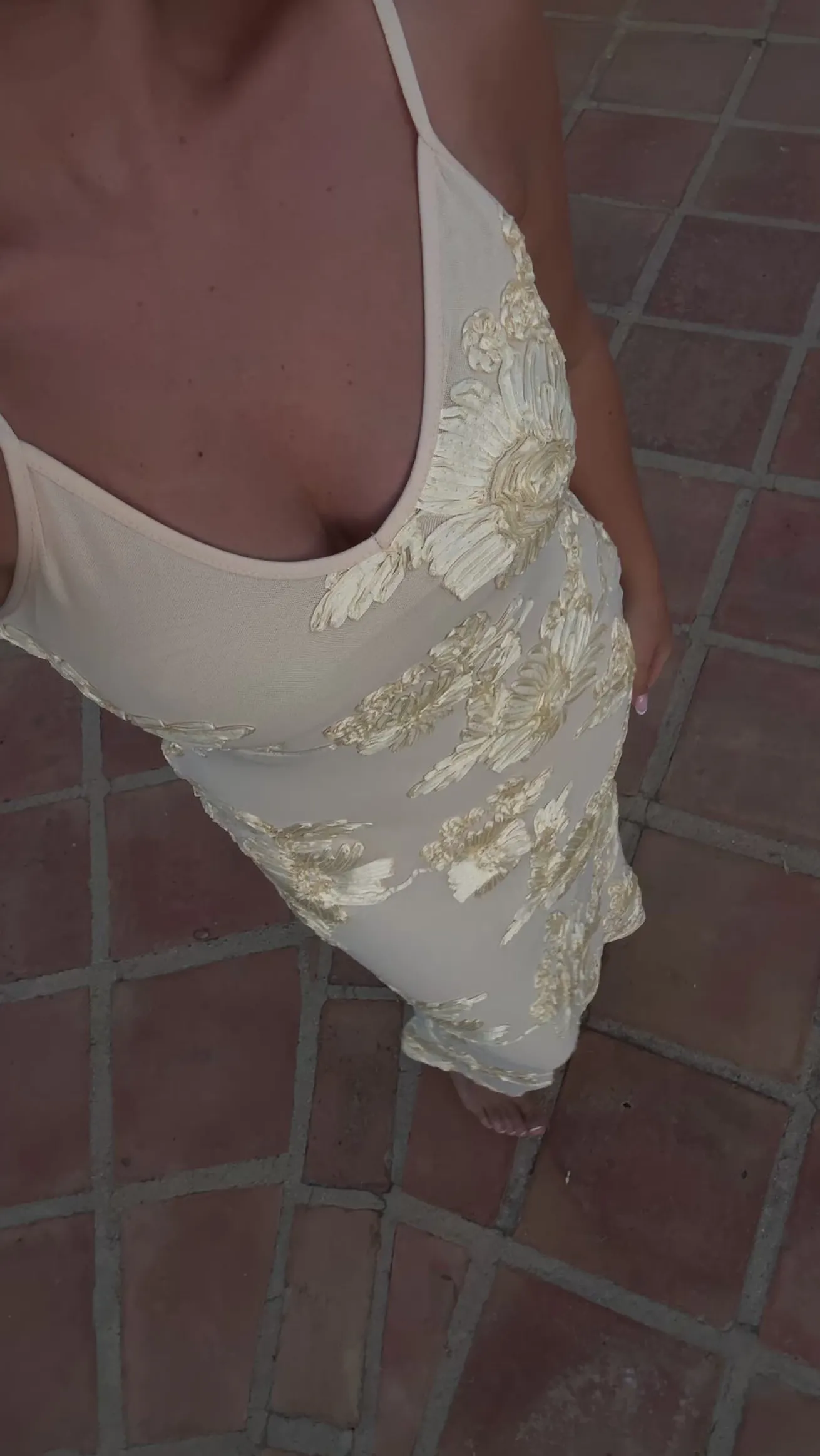 Sofia kjole pastelgul