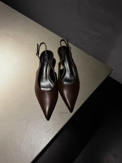 Sofia stiletter mørkebrun