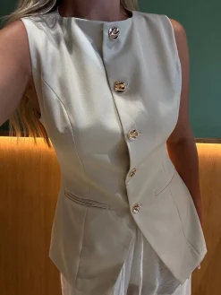Stella vest beige