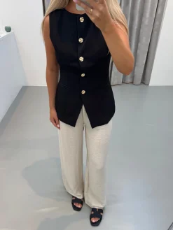 Stella vest sort