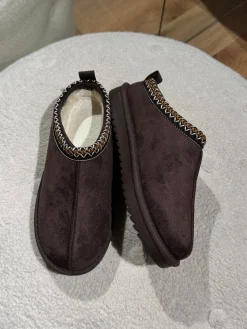 Tatiana bamsesko mørkebrun