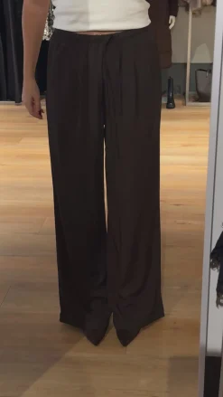 Trine bukser mørkebrun