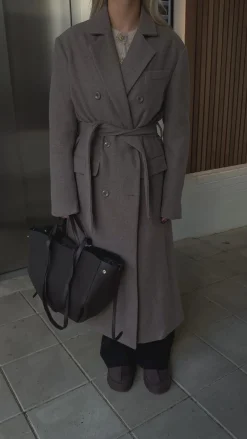 Valeria trenchcoat brun