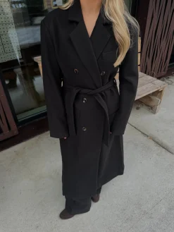 Valeria trenchcoat sort