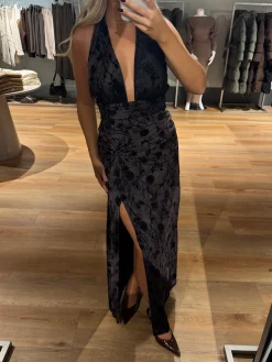 Vanessa kjole mørkebrun