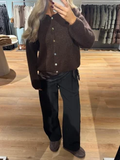 Victoria cardigan mørkebrun
