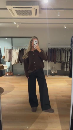 Victoria cardigan mørkebrun