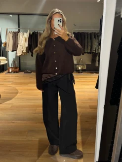 Victoria cardigan mørkebrun